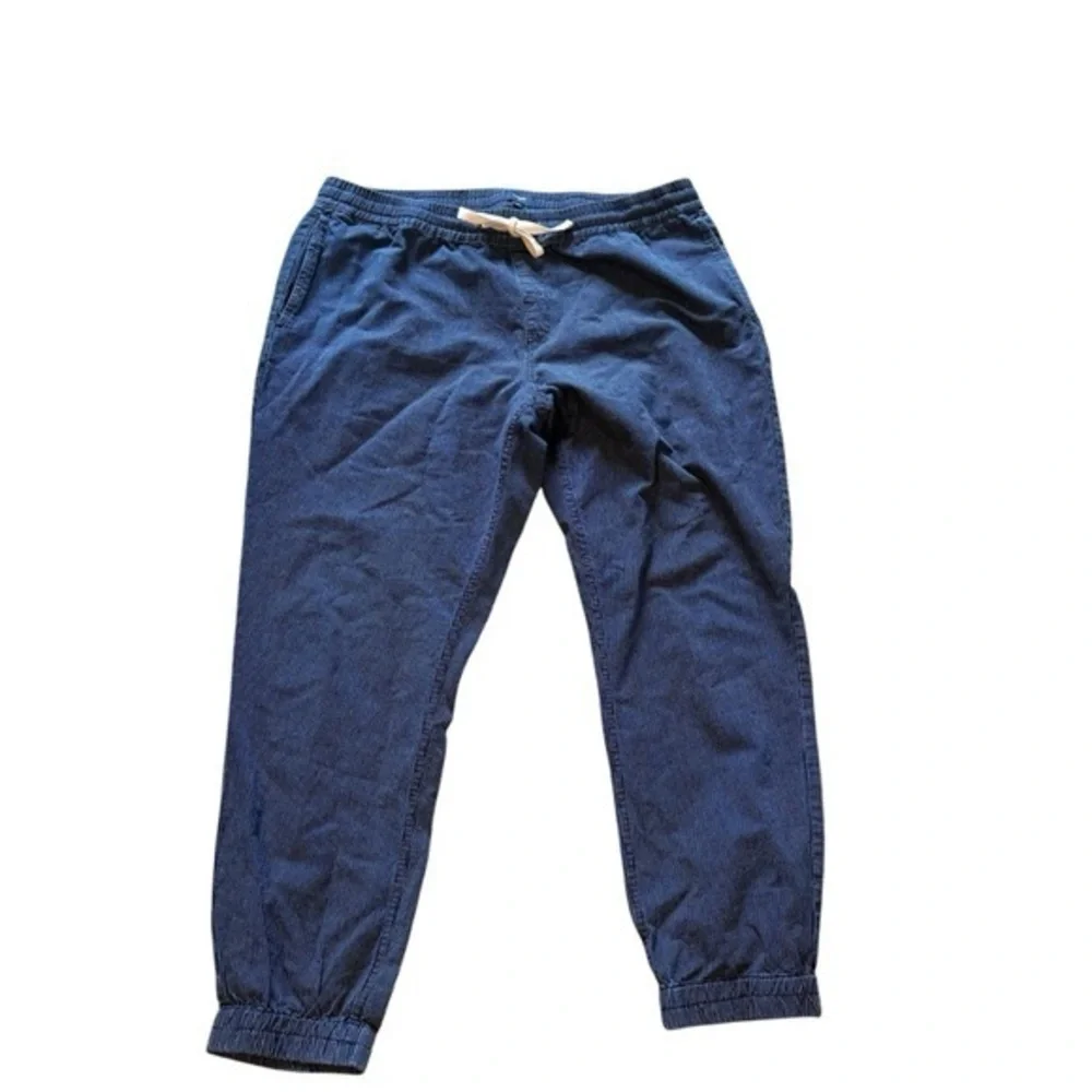 J.Crew Men’s Textured Cotton Jogger Pants – XL